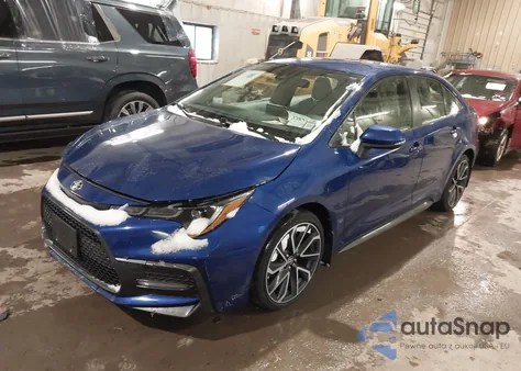 2022 Toyota Corolla Se from USA, damaged, VIN JTDS4MCE4NJ084496